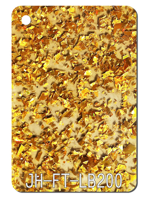 Gouden Duidelijk schittert Acrylcomité van het het Rekdaglicht van de Huistentoonstelling de Lampdecor