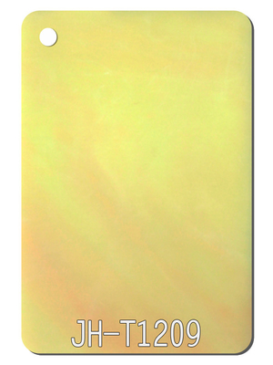 Custom Light Yellow Stone Effect Acrylic Sheet 2.5mm Outdoor Furniture Decor