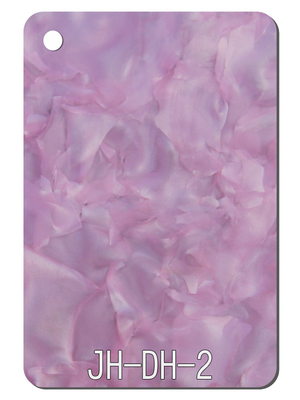 63x105cm de Roze Purpere Ambachten van het het Bladmeubilair van het Bloemblaadjepatroon Acryl