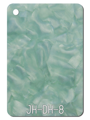 Groen Bloemblaadje Gevormd van de het Blad Plastic Plaat van PMMA Acryl van het het Huismeubilair de Vertoningsdecor