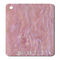 Roze Sterrige Gevormde Perspexbladen 4X8ft AcryldieMeubilairblad aan Grootte wordt gesneden